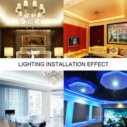 5050 RGB LED strip Light 44key Remote & connector And adapter