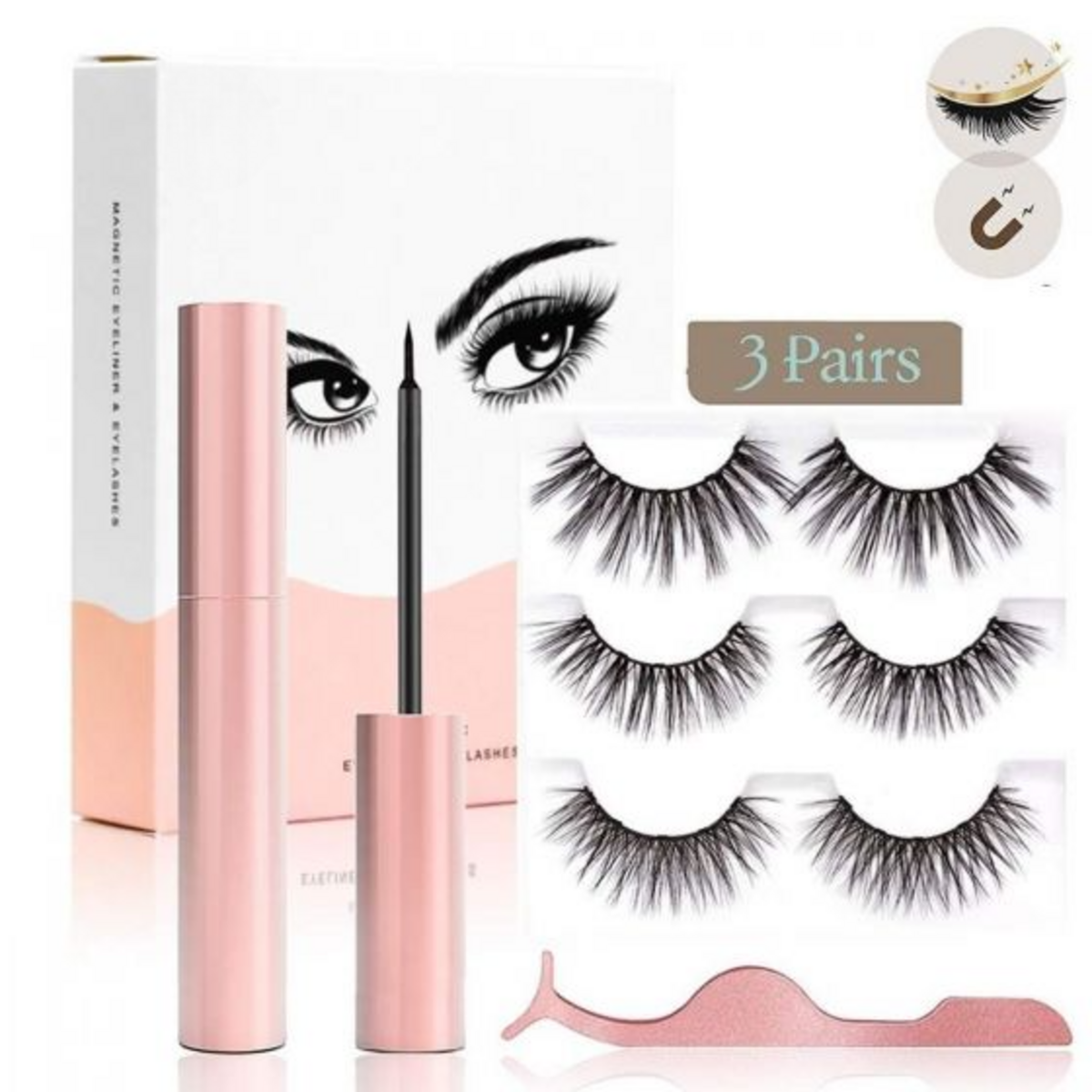 Magnetic Eyeliner and Lashes