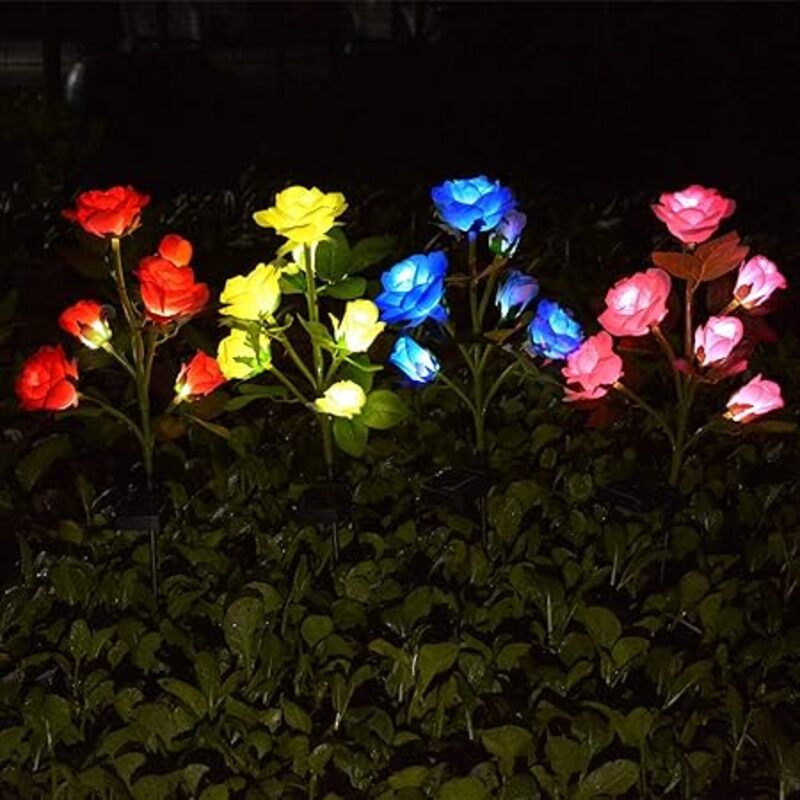 Waterproof & Solar Color Landscape Garden Lights