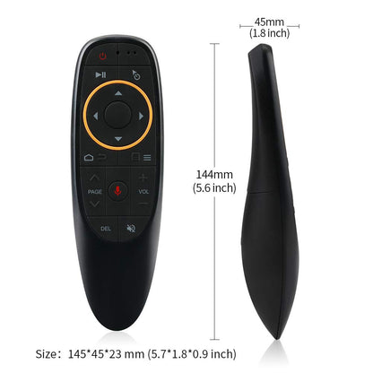 G10 Voice Remote Control Air Mouse Black
