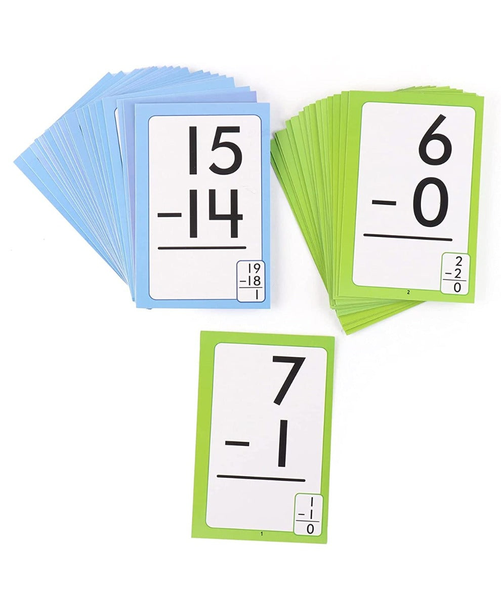 Educational Subtraction - Flash Card