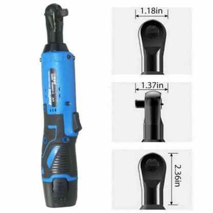3/8'' 12V Cordless Electric Ratchet Wrench Kit