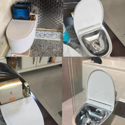 Wall Mounted Ashtray Toilet Shaped Ashtray With Cover