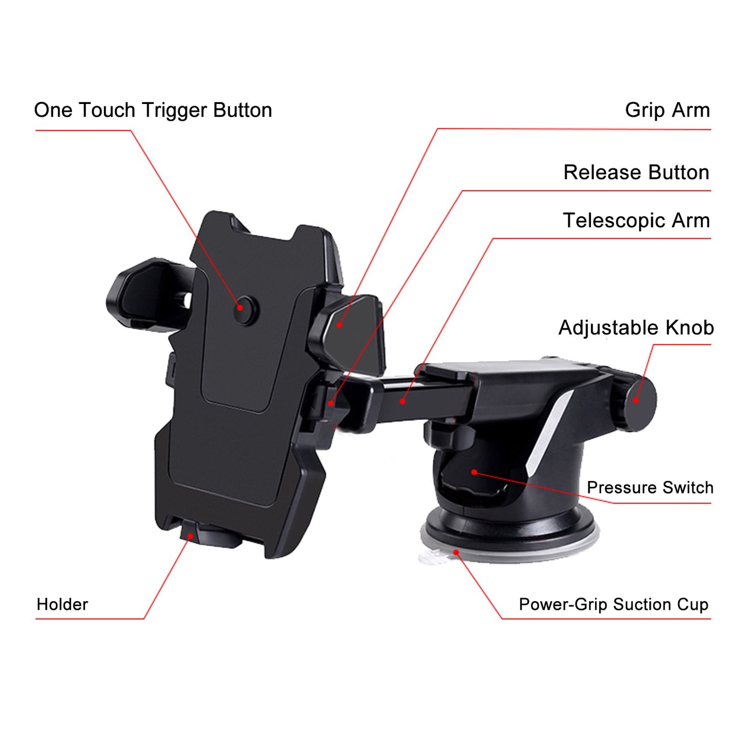 Universal Car Mount Holder For Phone