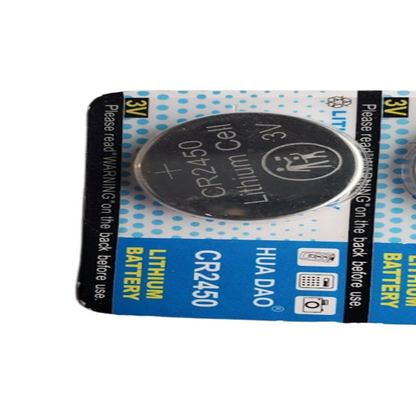 CR2450 3V Lithium Coin Cell Battery 5PCS