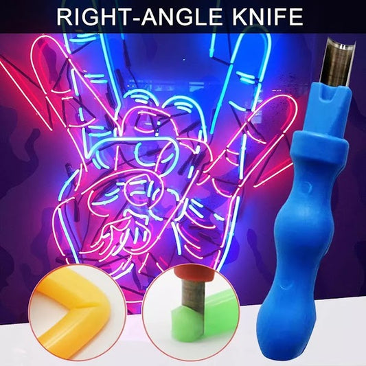 Portable Split Neon Light Straight And Curved Angle Trimming Hand Tools