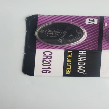 CR2016 Batteries 3V Lithium Cell - 5 Pcs