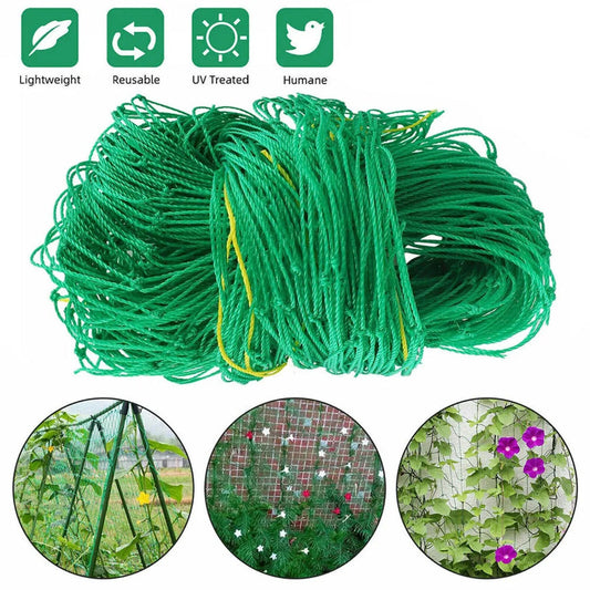 1pc Garden Plants Climbing Net - Green