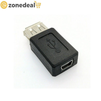 USB A Type Female to 5 pin Micro USB B Type Female Cable