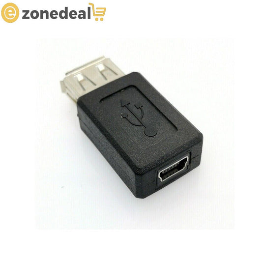 USB A Type Female to 5 pin Micro USB B Type Female Cable