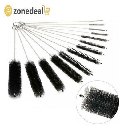 Nylon Straw Brush Cleaner Bottle Tube