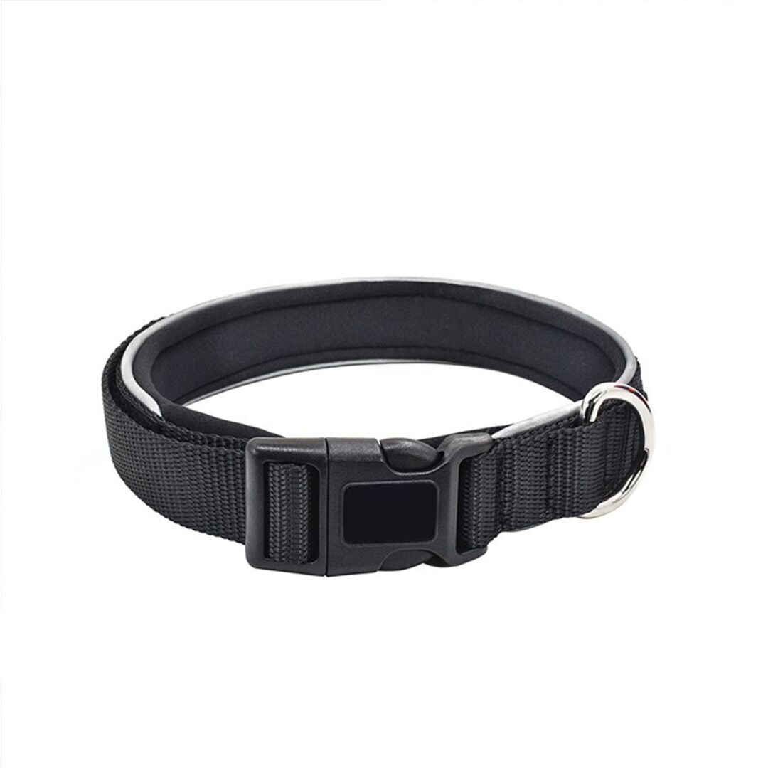 Pet Collar -Black-Medium
