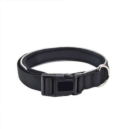 Pet Collar -Black-Medium