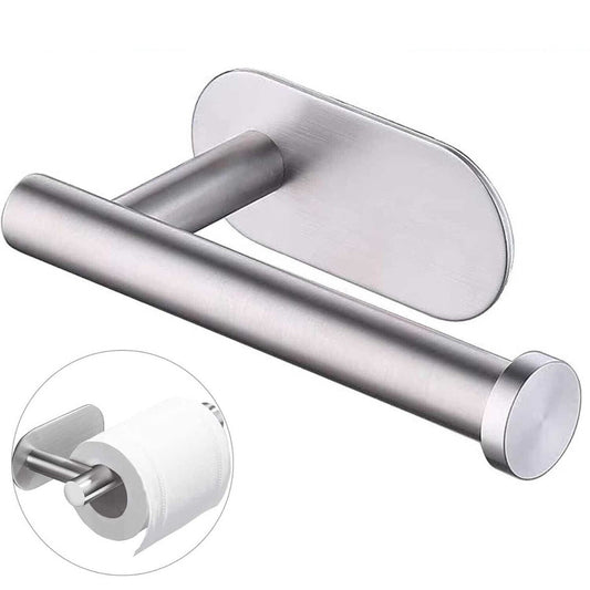 Self-Adhesive Stainless Steel Toilet Paper Roll Holder