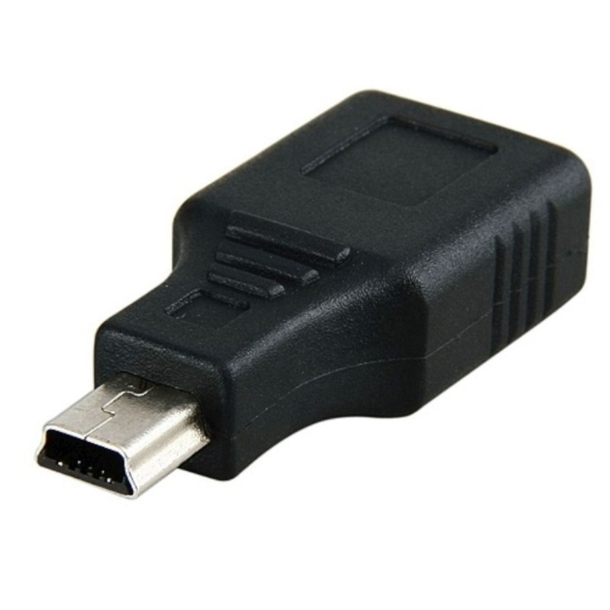 USB 2.0 Type A Female to Mini USB 5-Pin Type B Male Adapter