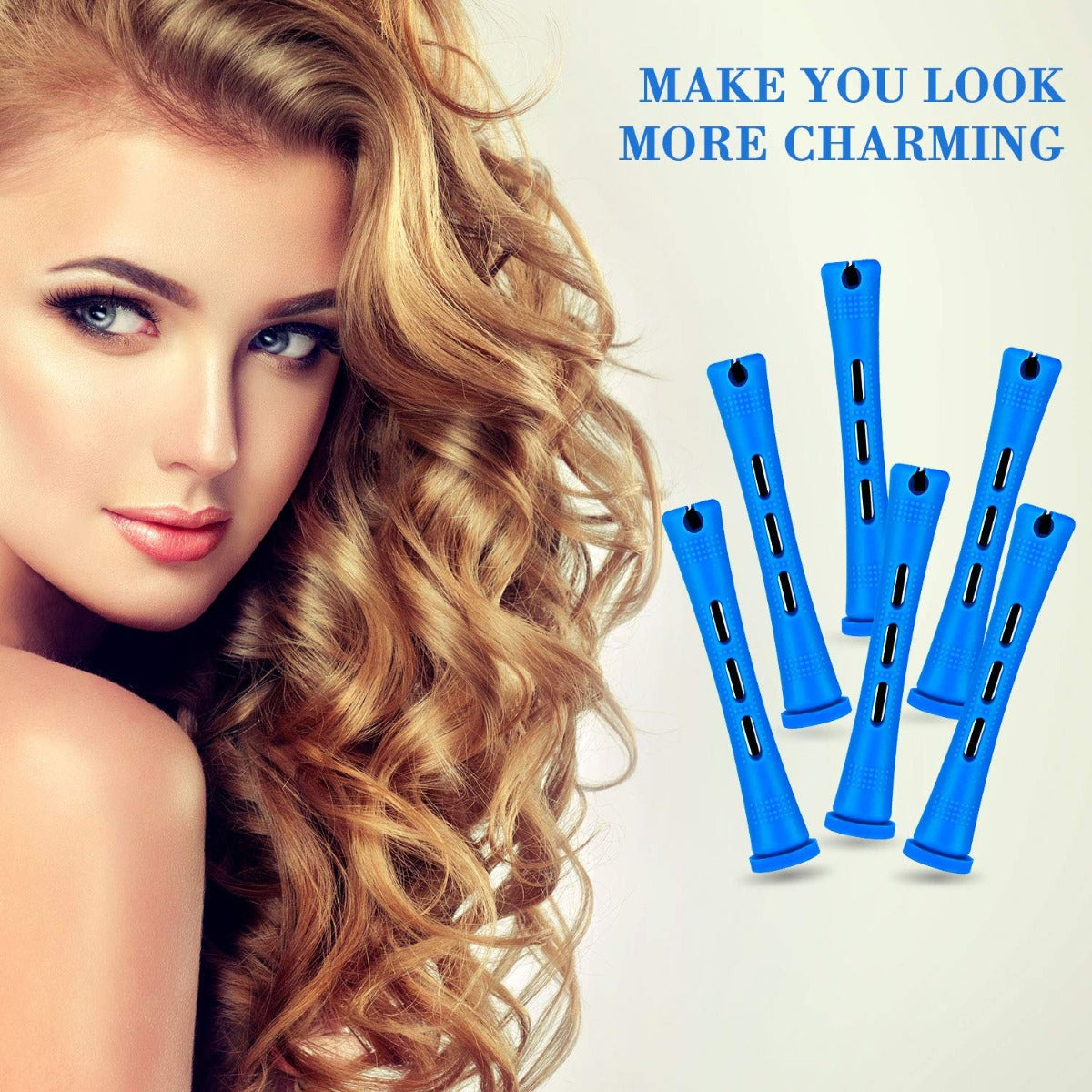 60pcs/OPP Cold Wave Rod Hair