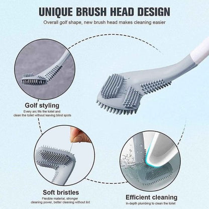 Flexible Silicone Toilet Brush