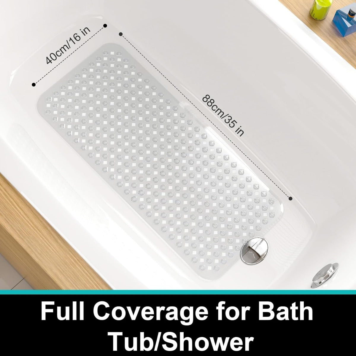 35x16inch - Shower and Bathtub Mat