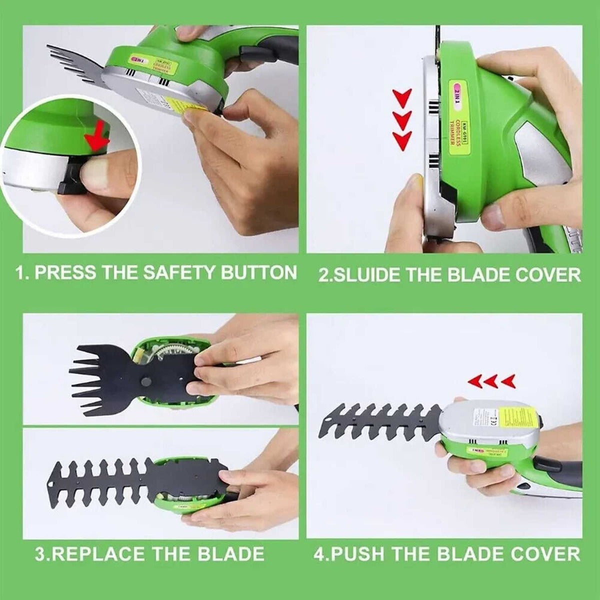 Cordless Grass Shear/Hedge Trimmer