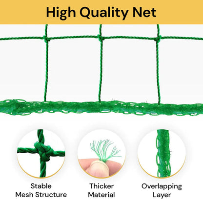 1pc Garden Plants Climbing Net - Green