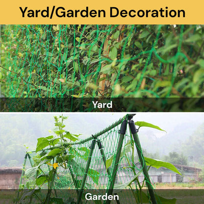 1pc Garden Plants Climbing Net - Green