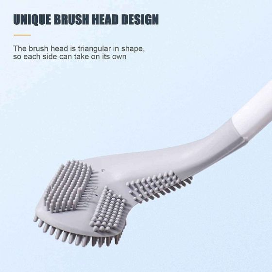 Flexible Silicone Toilet Brush