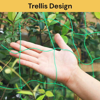 1pc Garden Plants Climbing Net - Green