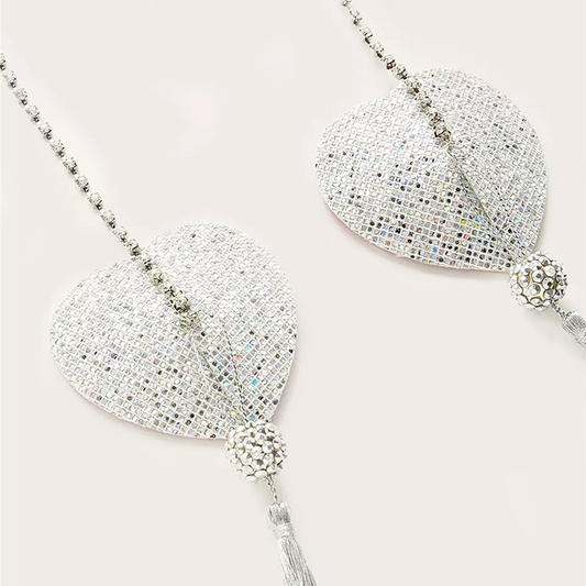1Pc Body Chain with Nipple Covers