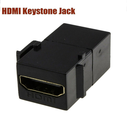 HDTV Keystone Jack Coupler, Female to Female