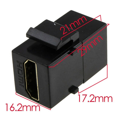 HDTV Keystone Jack Coupler, Female to Female