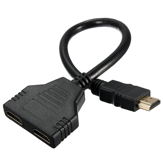 HDTV Splitter Cable 1.4 Version, 1 Male to 2 Female