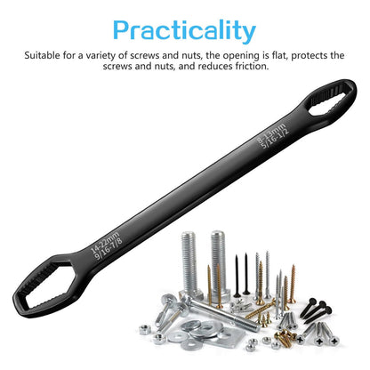 1pc Universal Double-Head Wrench, 8-22mm