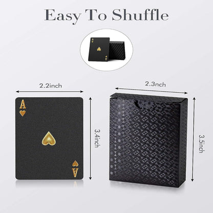1 Decks Waterproof Plastic Playing Cards