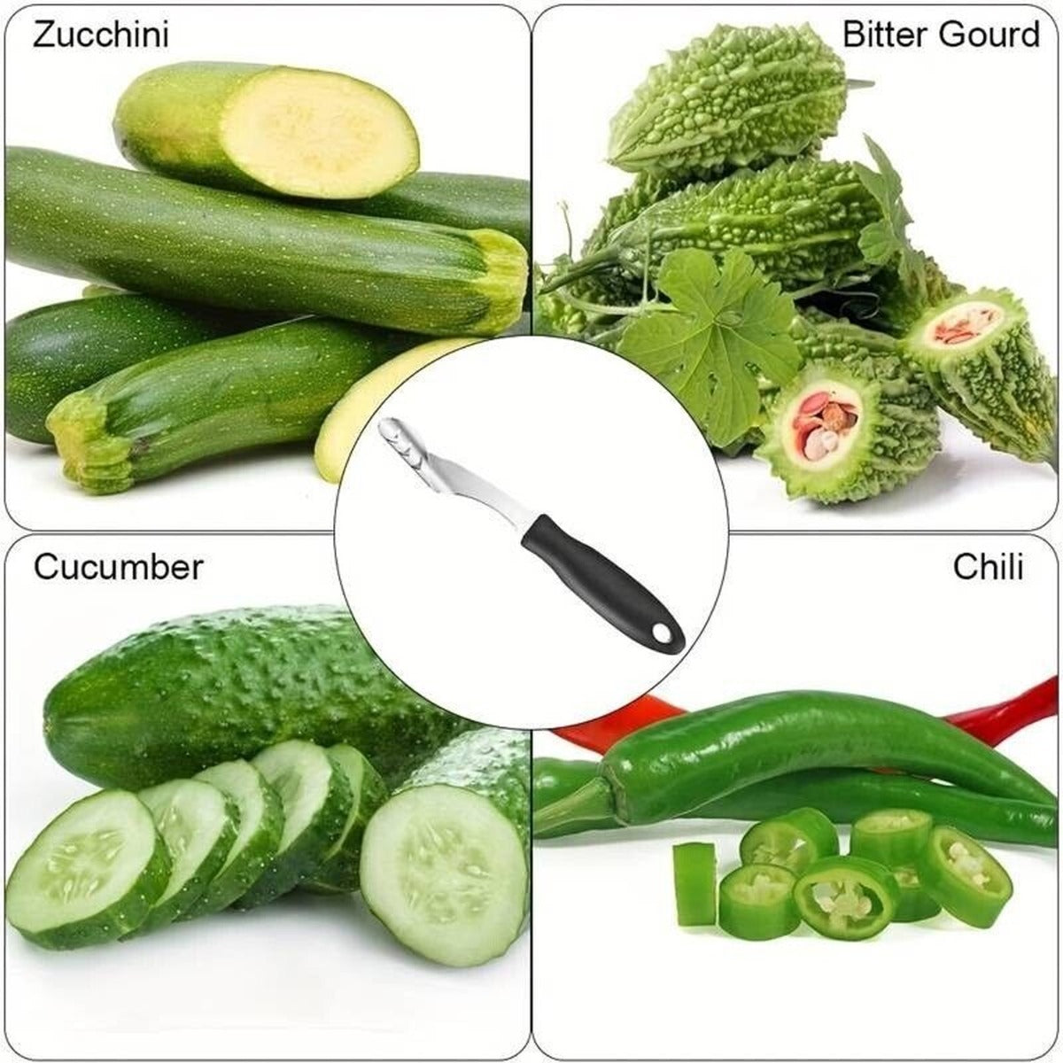 Pepper Corer, Pepper Cutter Corer Slicer