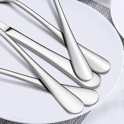 12pcs Flatware Set With Knife, Spoon And Fork