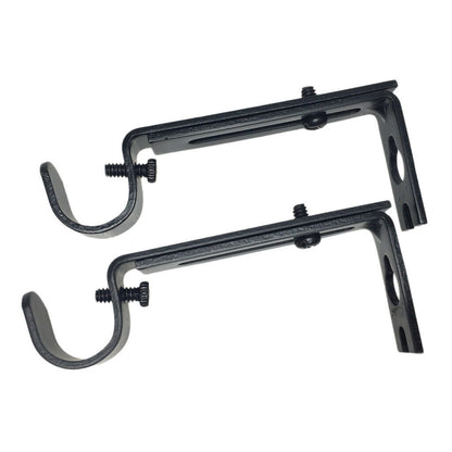 3Pcs/set Curtain Rod Bracket with set of screws