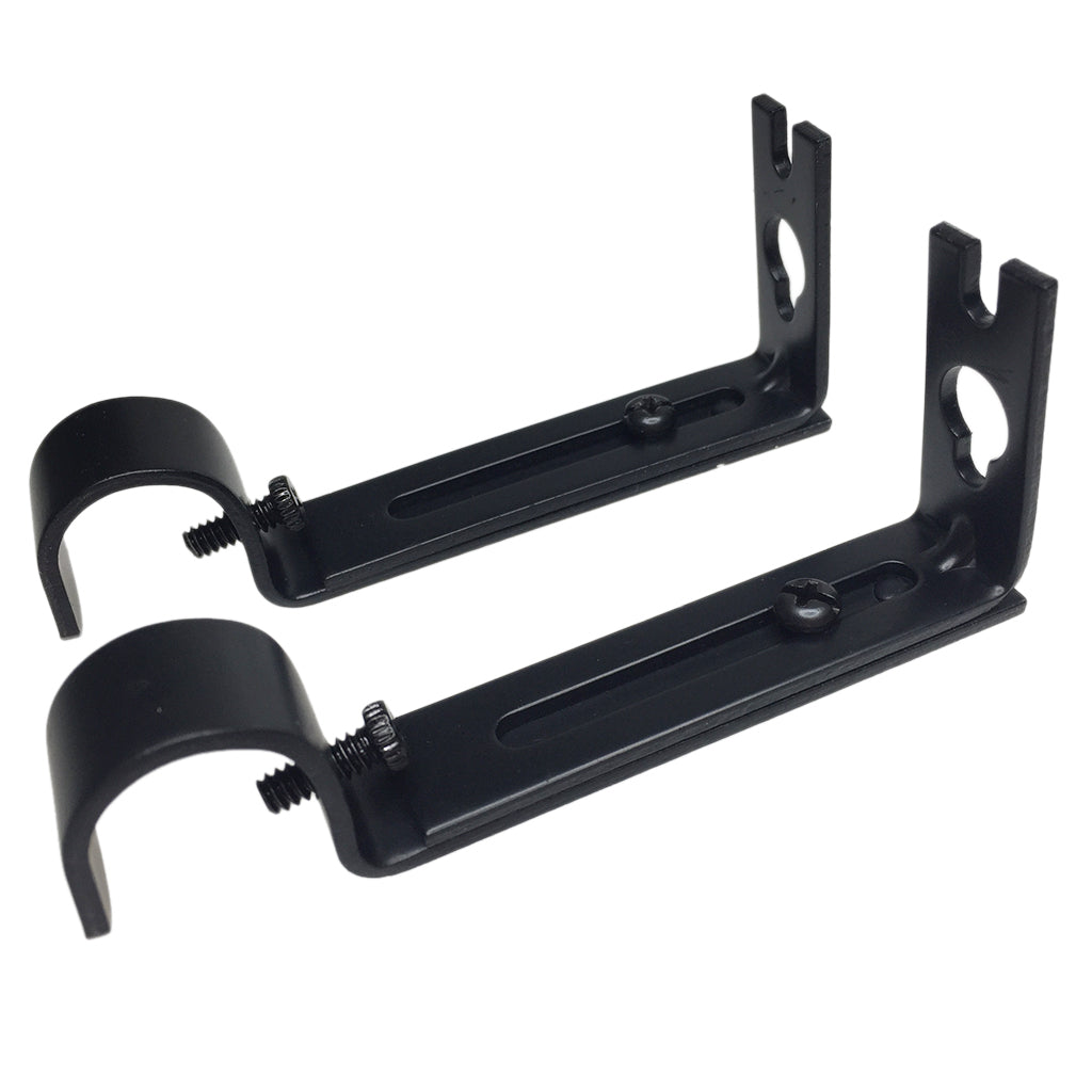 3Pcs/set Curtain Rod Bracket with set of screws