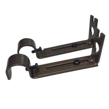 3Pcs/set Curtain Rod Bracket with set of screws