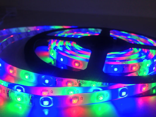 RGB LED Strip Light With Remote Connector