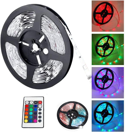 RGB LED Strip Light With Remote Connector