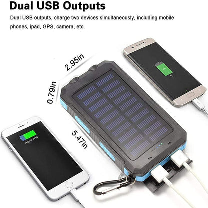20000mAh Solar Power Bank