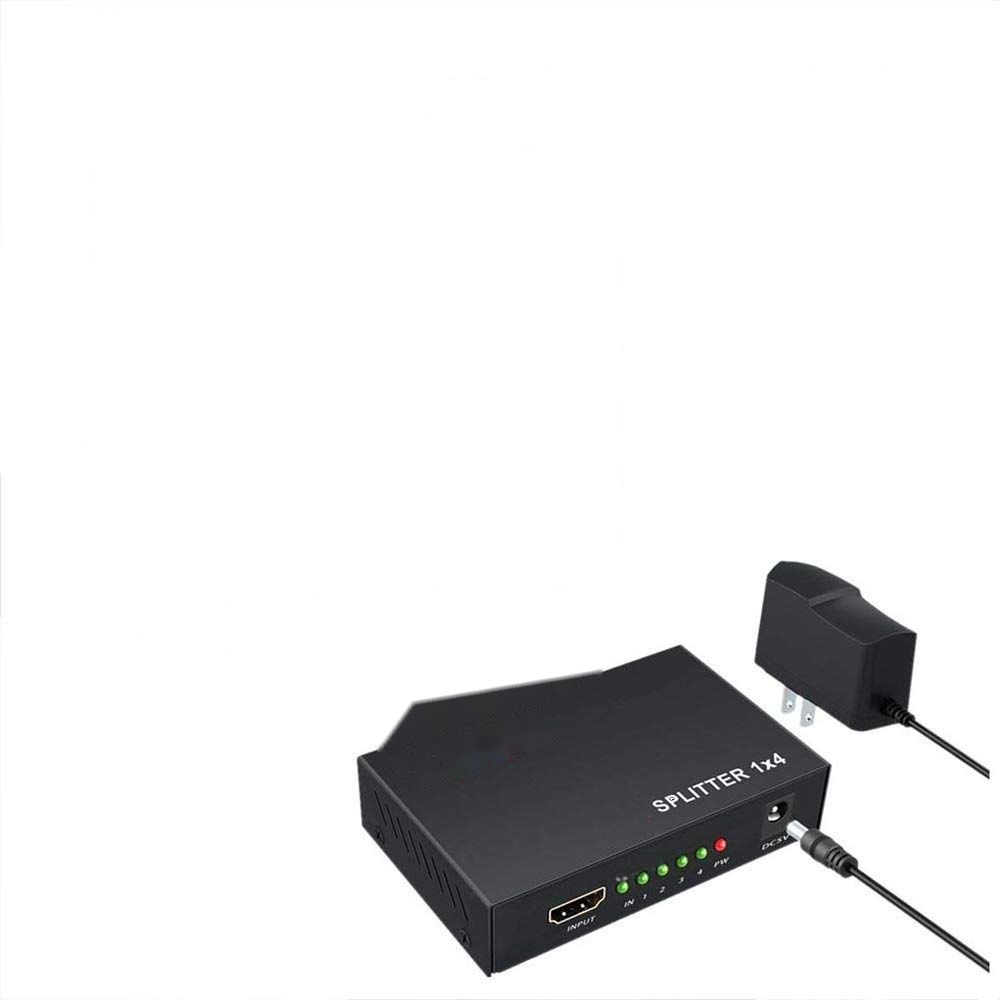 HDTV Splitter Amplifier 1 In 4 Out Duplicator