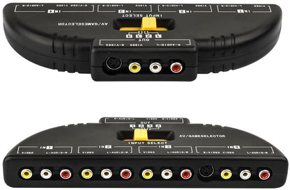 4 Way RCA Splitter With Cable