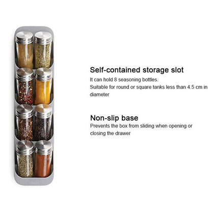 Stackable Drawer Cutlery Storage Organizer Tray