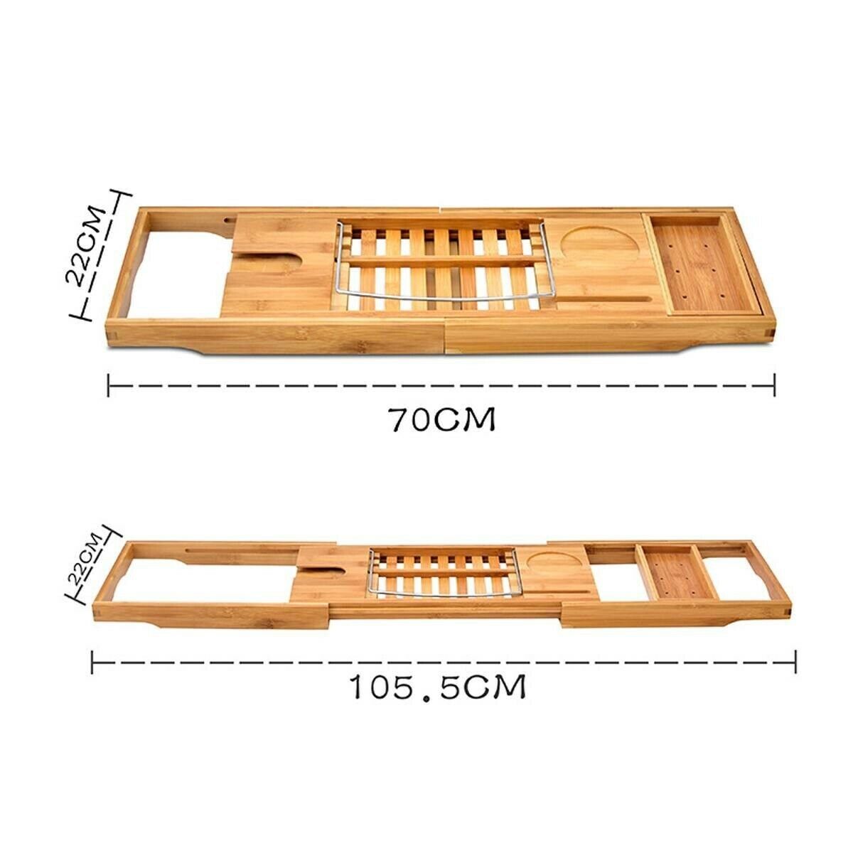 Extendable Bathtub Tray
