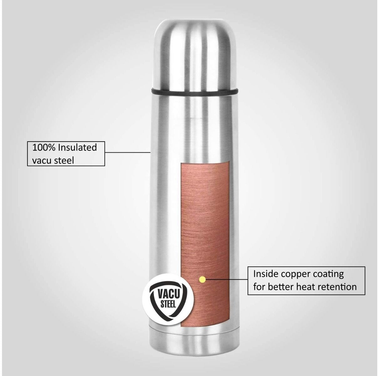 Stainless Steel Flask Bottle - 750ml