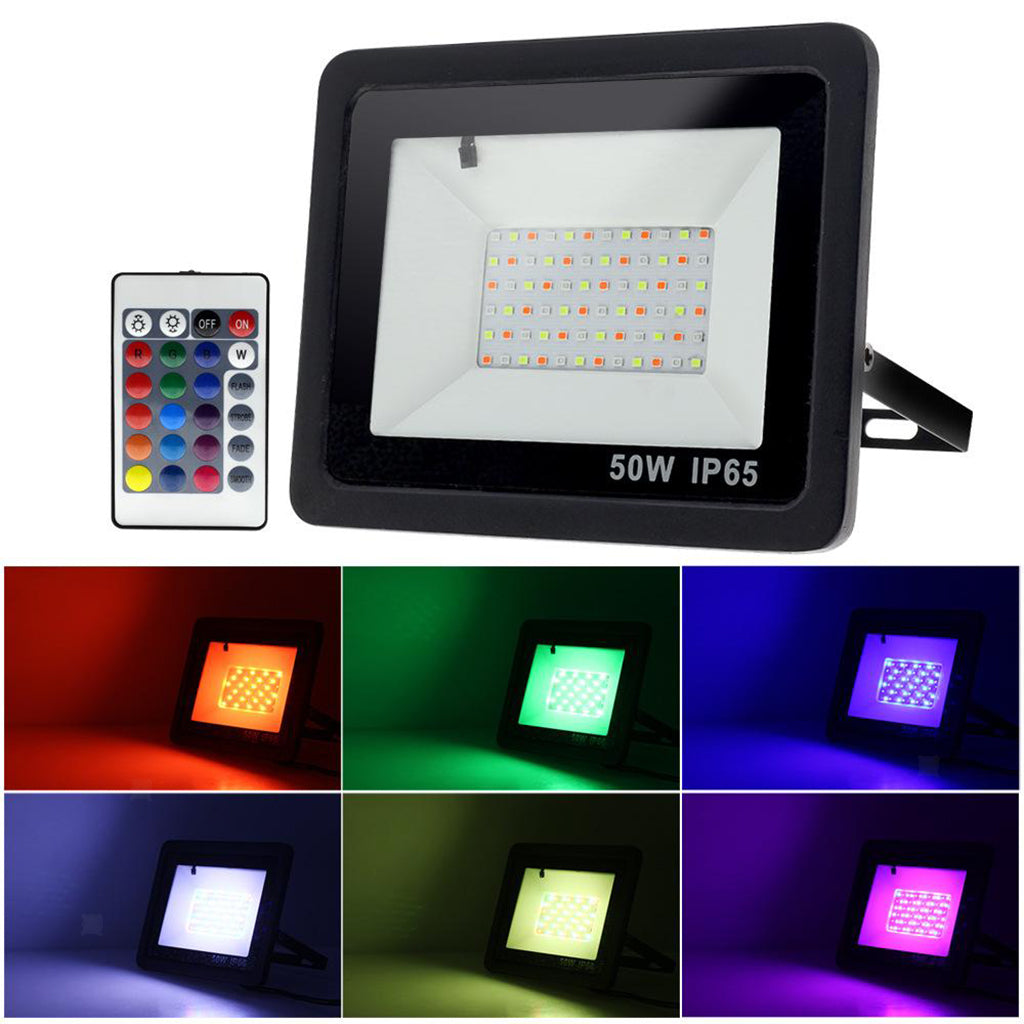 50W RGB LED Flood Light