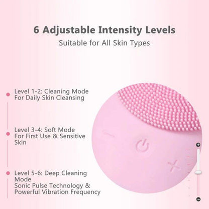 Waterproof Facial Cleansing Brush