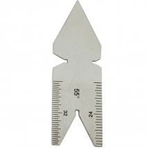 Center Gauge Steel Ruler