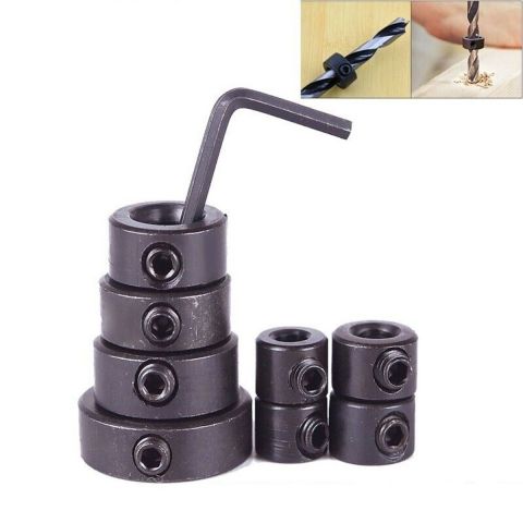 Drill Stop Bit Collar 9PCS
